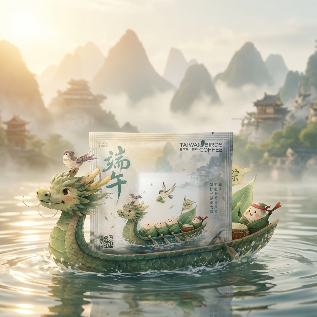 [台灣鳥.咖啡]-端午節 濾掛式咖啡包